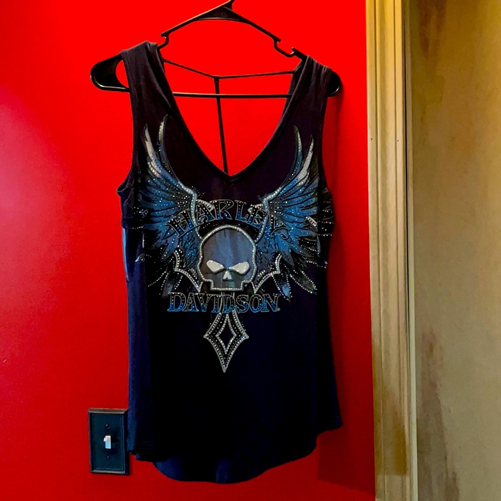 Harley Davidson tank